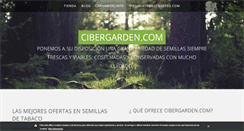 Desktop Screenshot of cibergarden.com